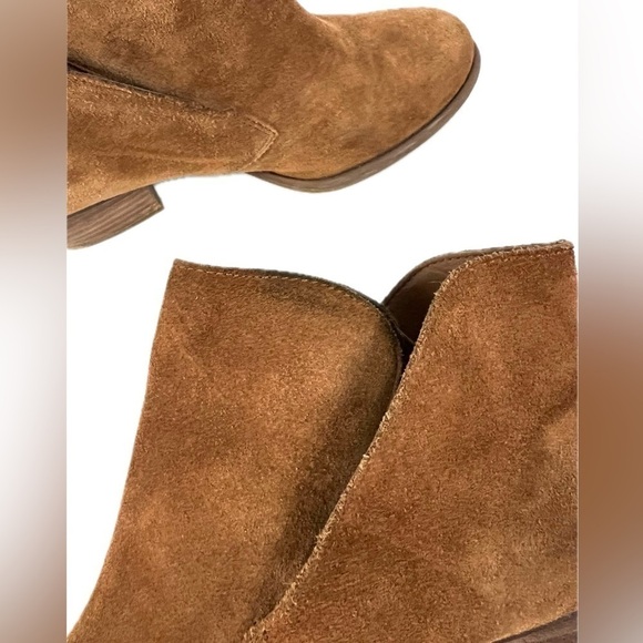 Jessica Simpson Dacine Brown Suede Booties - Size 7 - Picture 7 of 14